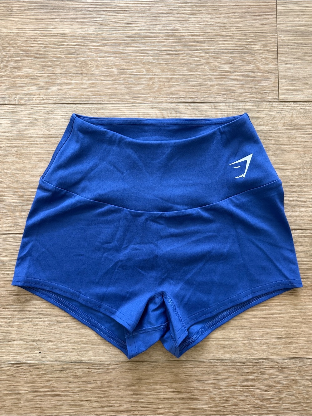 Gymshark Royal Blue High-Waist Performance Shorts